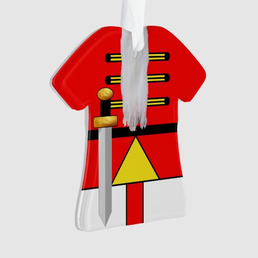 Nutcracker Gepersonaliseerd Ornament (voorkant)