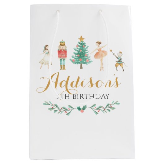 Nutcracker Gift Bag Medium Cadeauzakje (Voorkant)