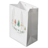 Nutcracker Gift Bag Medium Cadeauzakje (Achterkant Gekanteld)