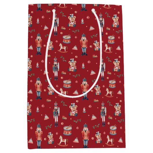 Nutcracker Gift Bag Medium Cadeauzakje (Voorkant)