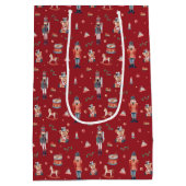 Nutcracker Gift Bag Medium Cadeauzakje (Achterkant)