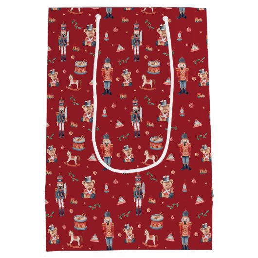 Nutcracker Gift Bag Medium Cadeauzakje (Achterkant)