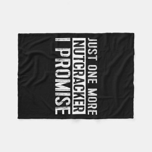 Nutcracker Gift Nutcracker Christmas Holiday Fleece Deken (Voorkant (Horizontaal))