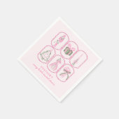 Nutcracker Girl A Merry Little Bridal Shower Servet (Hoek)