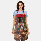 Nutcracker Holiday Baking Apron Schort (Gedragen)