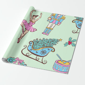 Nutcracker Holiday Ballet Cadeaupapier