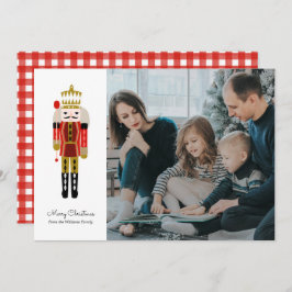 Nutcracker Holiday-fotokaart Kaart