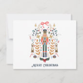 Nutcracker Holiday-fotokerstkaart Notitiekaartje (Voorkant)