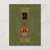 Nutcracker Holiday Gift Briefkaart met kerstmis (Voorkant)