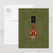 Nutcracker Holiday Gift Briefkaart met kerstmis (Voorkant / Achterkant)