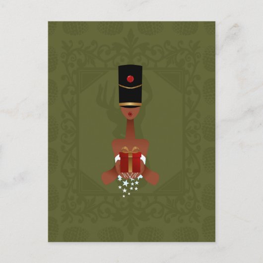 Nutcracker Holiday Gift Briefkaart met kerstmis (Voorkant)