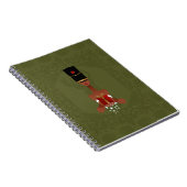 Nutcracker Holiday Gift Kerstspiraal Notitieboek (Rechterzijde)