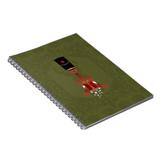 Nutcracker Holiday Gift Kerstspiraal Notitieboek (Rechterzijde)
