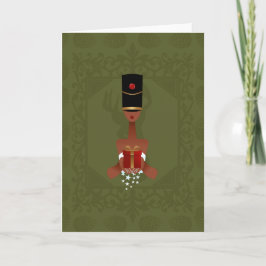 Nutcracker Holiday Gift Wenskaart met kerstmis Feestdagen Kaart