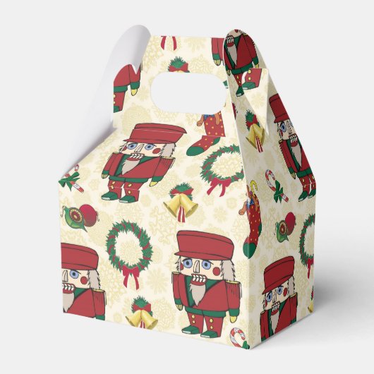 Nutcracker Holiday Kerstmis Bedankdoosjes (Achterkant)