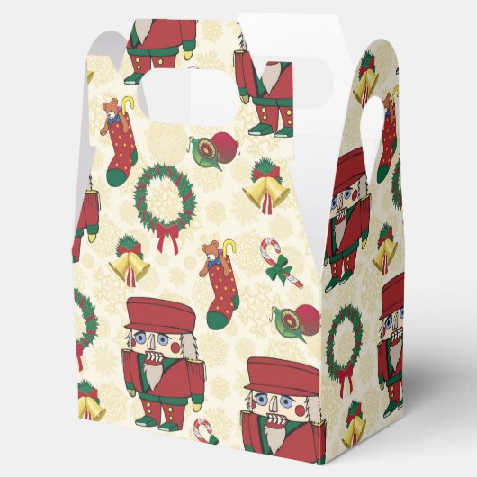 Nutcracker Holiday Kerstmis Bedankdoosjes (Geopend)