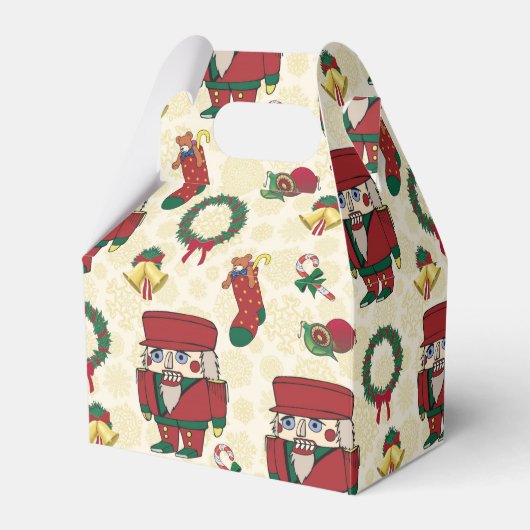 Nutcracker Holiday Kerstmis Bedankdoosjes (Voorkant Zijde)