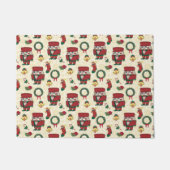 Nutcracker Holiday Kerstmis Deurmat (Voorkant)