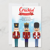 Nutcracker Holiday Kerstmis Kaart (Voorkant)
