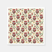 Nutcracker Holiday Kerstmis Servet (Voorkant)