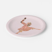 Nutcracker Holiday Paper Borden Papieren Bordje (Gekanteld)