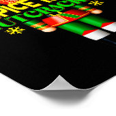 Nutcracker Hosce Nurse Festive Christmas Holiday S Poster (Hoek)