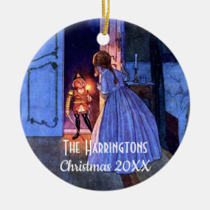 Nutcracker  Illustratie Elegant Monogram Keramisch Ornament