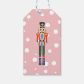 Nutcracker Illustratie kerstontwerp Klassiek Cadeaulabel (Voorkant)