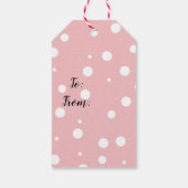 Nutcracker Illustratie kerstontwerp Klassiek Cadeaulabel (Achterkant)