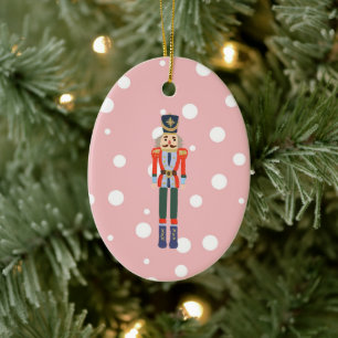 Nutcracker Illustratie kerstontwerp Klassiek Keramisch Ornament