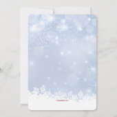 Nutcracker Invitation Kaart (Achterkant)