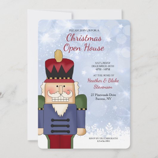 Nutcracker Invitation Kaart (Voorkant)