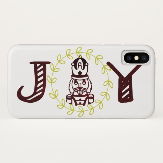 Nutcracker Joy Simple Case-Mate iPhone Case (Achterkant (horizontaal))