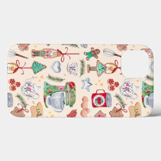 Nutcracker karakter schattige keukenkoekjes Case-Mate iPhone case (Achterkant (horizontaal))