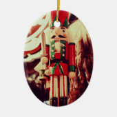 Nutcracker Keramisch Ornament (Voorkant)