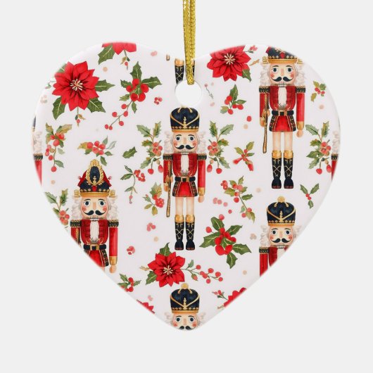 Nutcracker Keramisch Ornament (Voorkant)