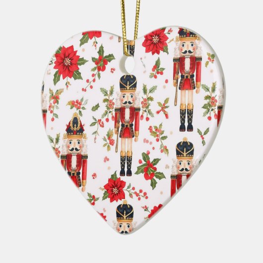 Nutcracker Keramisch Ornament (Links)