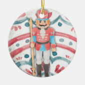 Nutcracker Keramisch Ornament (Voorkant)