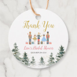 Nutcracker Kerst Bruidsfeest Bedankjes Labels