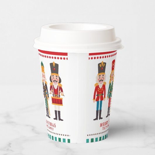 Nutcracker kerstballet Speelgoed Soldaat Name Papieren Bekers (Rechts)