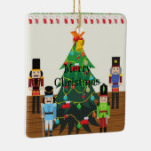 Nutcracker kerstboomversiering keramisch ornament (Rechts)