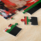 Nutcracker kerstcadeau voor Grandma Custom Names Legpuzzel (Zijkant)