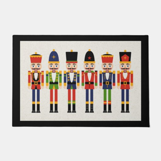 Nutcracker kerstklep Deurklep Deurmat (Voorkant)
