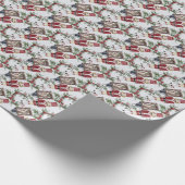 Nutcracker-kerstmagisch Cadeaupapier (Hoek)