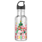 nutcracker kerstman waterfles (Voorkant)