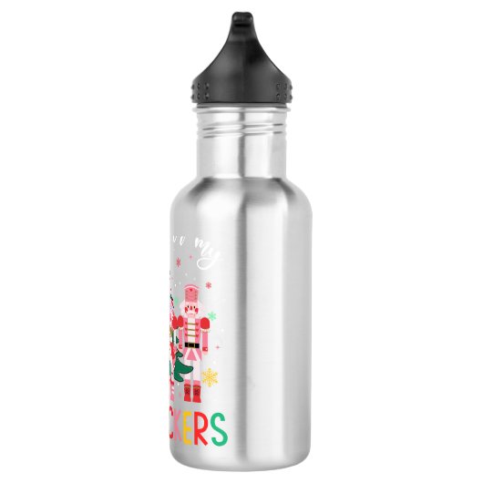 nutcracker kerstman waterfles (Rechts)