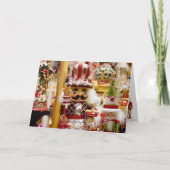 Nutcracker Kerstmis Personaliseer teksthandtekenin Feestdagen Kaart (Voorkant)