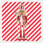 Nutcracker Kerstmis Personalize Envelope Sticker (Voorkant)