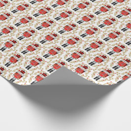 Nutcracker kerstprins cadeaupapier