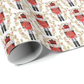 Nutcracker kerstprins cadeaupapier (Rol Hoek)